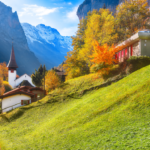 Lauterbrunnen, Desa 72 Air Terjun di Swiss yang Tampak Seperti Surga